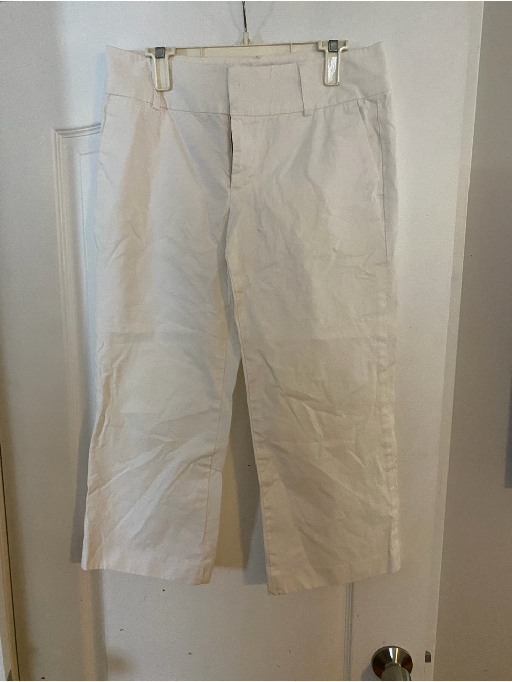 Banana Republic White Women's Trousers